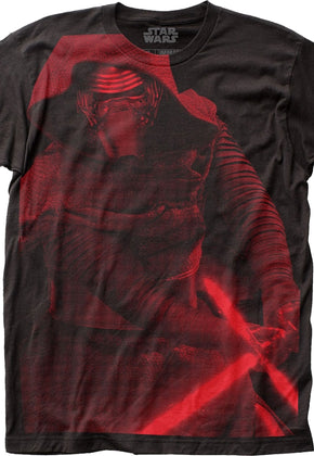 Big Print Kylo Ren Star Wars T-Shirt