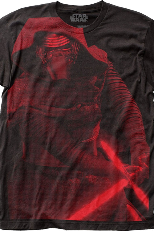 Big Print Kylo Ren Star Wars T-Shirtmain product image