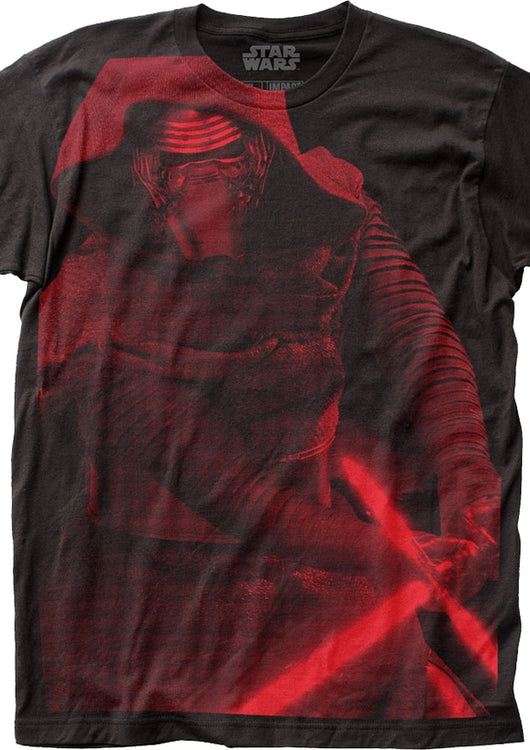 Big Print Kylo Ren Star Wars T-Shirt - main product image