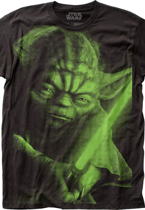 Big Print Yoda Star Wars T-Shirt