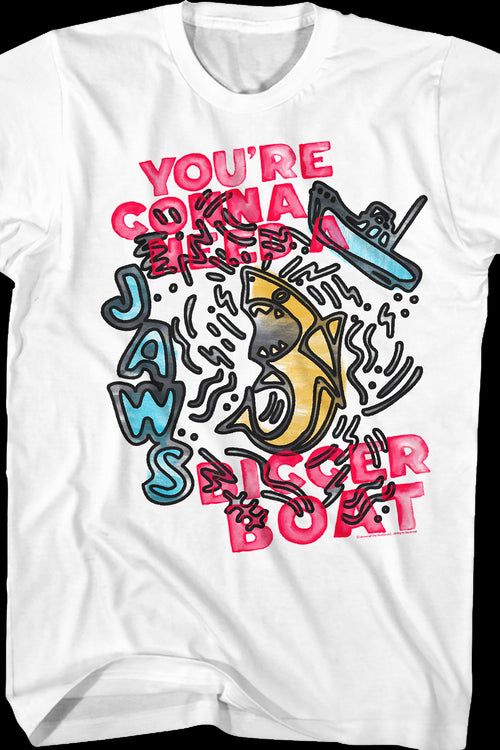 Bigger Sketch Jaws T-Shirtmain product image