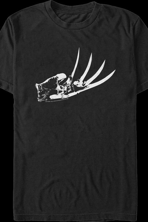 Black And White Glove Nightmare On Elm Street T-Shirtmain product image