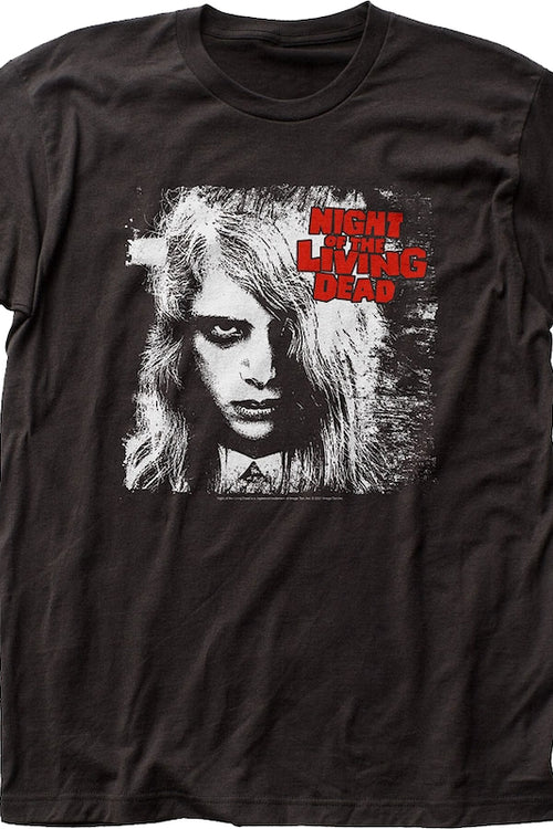 Black And White Karen Cooper Night Of The Living Dead T-Shirtmain product image