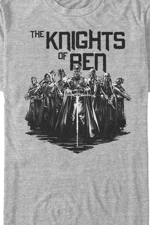 Black And White Knights Of Ren Star Wars T-Shirtmain product image