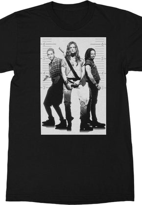 Black and White Movie Poster Airheads T-Shirt