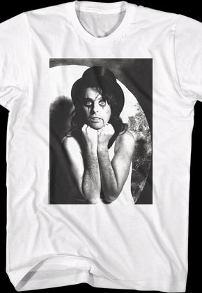 Black And White Photo Alice Cooper T-Shirt