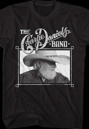 Black And White Photo Charlie Daniels Band T-Shirt