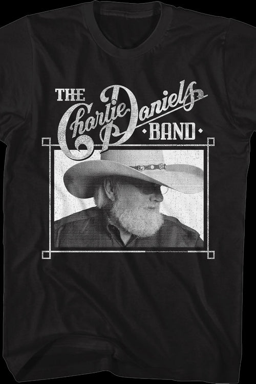 Black And White Photo Charlie Daniels Band T-Shirtmain product image