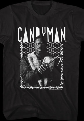 Black And White Poster Candyman T-Shirt