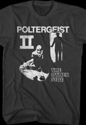 Black And White Poster Poltergeist II T-Shirt