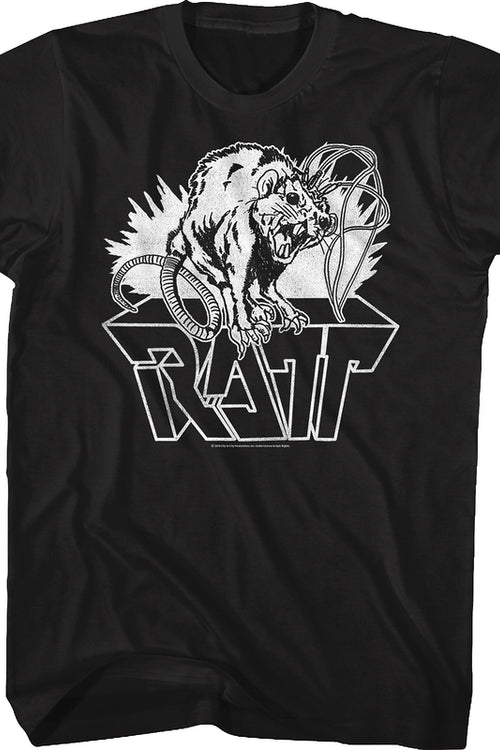 Black and White Ratt T-Shirtmain product image