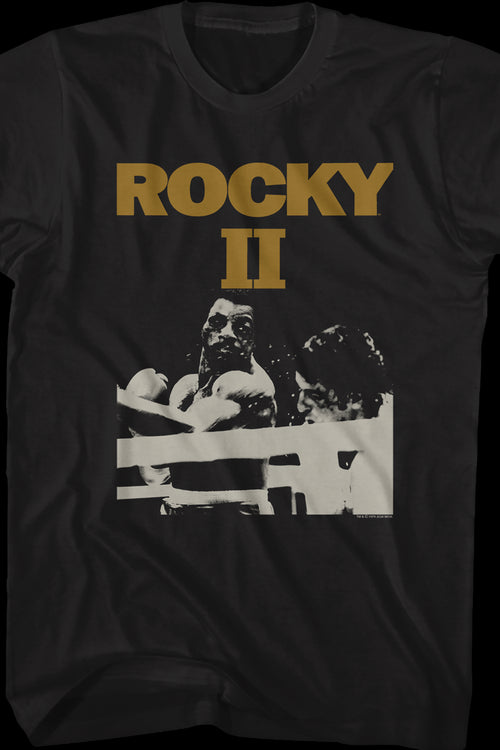 Black and White Rocky II T-Shirtmain product image