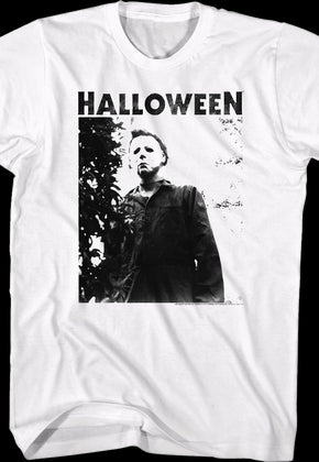 Black And White Shape Halloween T-Shirt