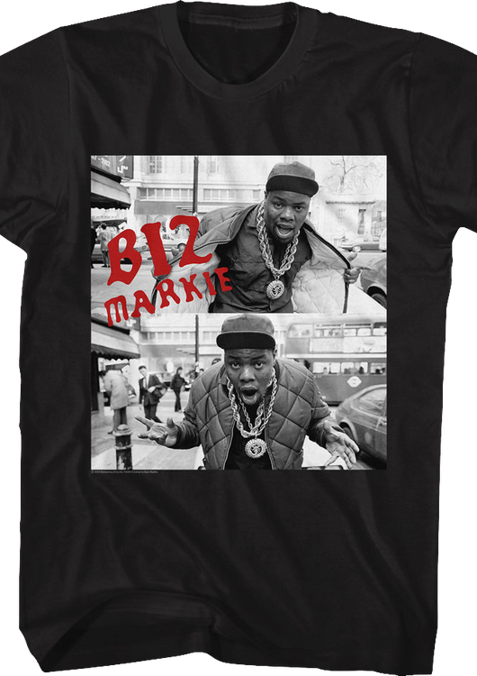 Black And White Street Photos Biz Markie T-Shirt - main product image