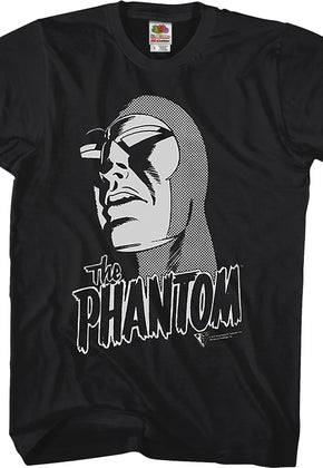Black and White The Phantom T-Shirt