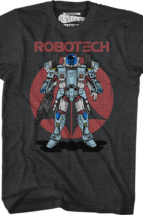 Black Armored Cyclone Robotech T-Shirtmain product image