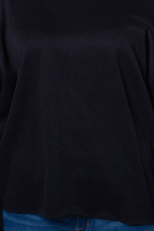 Black Cut Off Costume Shirtmain product image