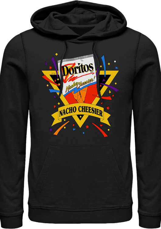 Black Nacho Cheesier Celebration Doritos Hoodie - main product image