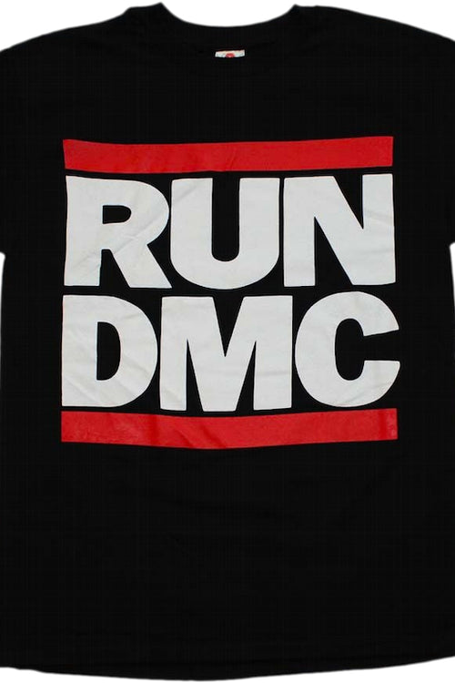 Black RUN D.M.C. Logo T-Shirtmain product image