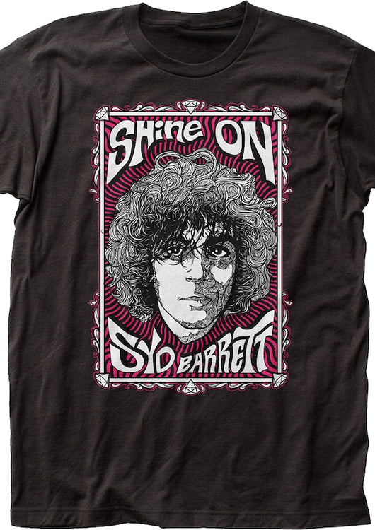 Black Shine On Syd Barrett T-Shirt - main product image