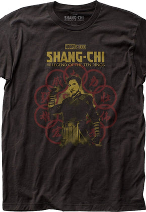 Black Sketch Shang-Chi and the Legend of the Ten Rings T-Shirt