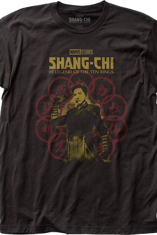 Black Sketch Shang-Chi and the Legend of the Ten Rings T-Shirtmain product image