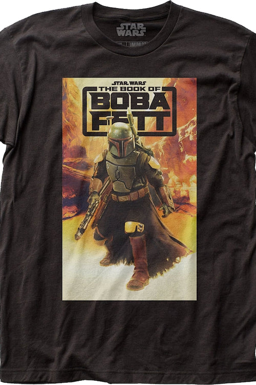 Black The Book Of Boba Fett Painting Star Wars T-Shirtmain product image