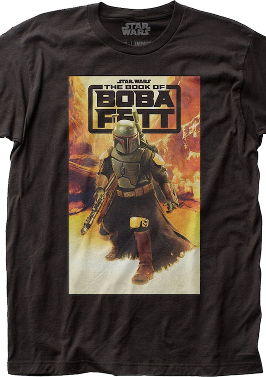 Black The Book Of Boba Fett Painting Star Wars T-Shirt - main product image