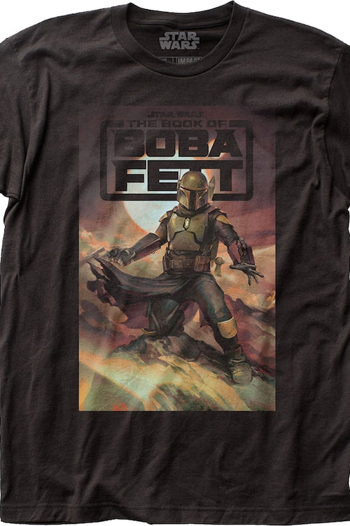 Black The Book Of Boba Fett Poster Star Wars T-Shirtmain product image