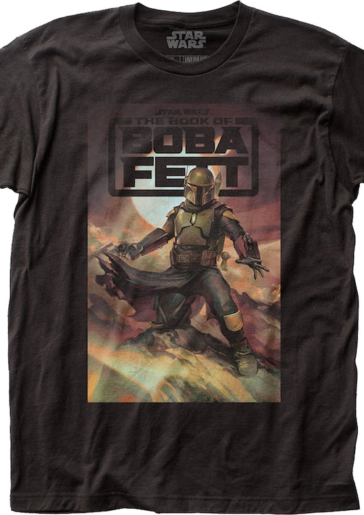 Black The Book Of Boba Fett Poster Star Wars T-Shirt - main product image