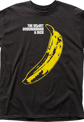 Black The Velvet Underground and Nico T-Shirt