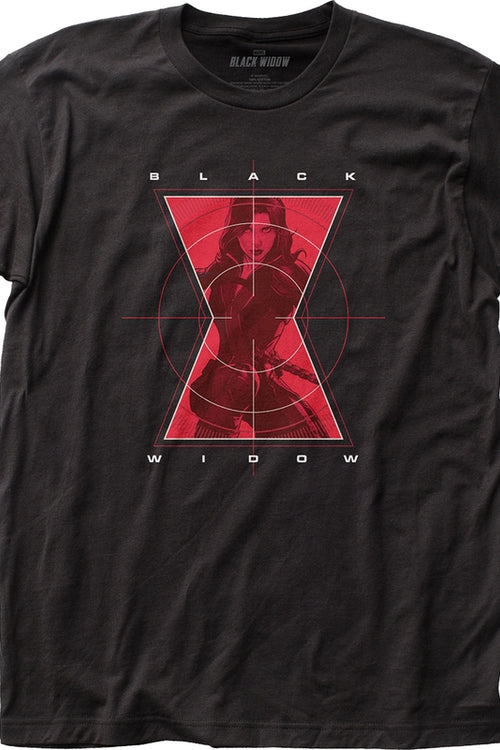Black Widow Crosshairs Marvel Comics T-Shirtmain product image