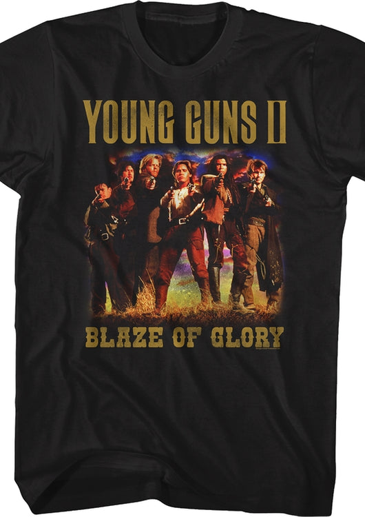 Blaze of Glory Young Guns T-Shirt - main product image