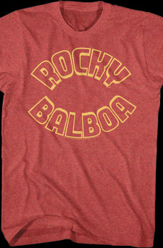 Block Letters Rocky Balboa T-Shirt
