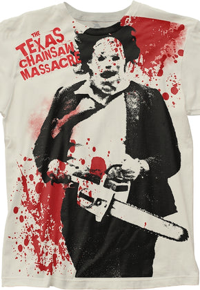 Blood-Splattered Texas Chainsaw Massacre T-Shirt