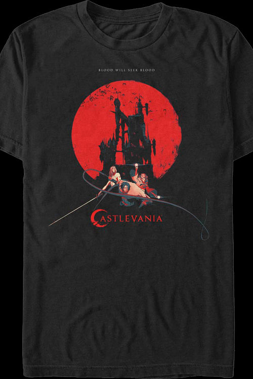 Blood Will Seek Blood Castlevania T-Shirtmain product image