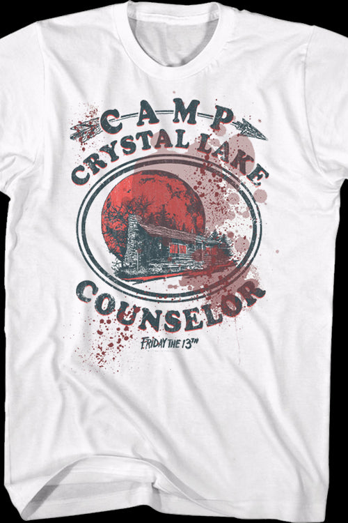 Bloody Camp Crystal Lake Counselor T-Shirtmain product image