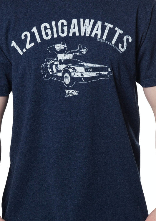 Blue 1.21 Gigawatts T-Shirt - main product image