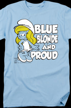 Blue Blonde And Proud Smurfs T-Shirt