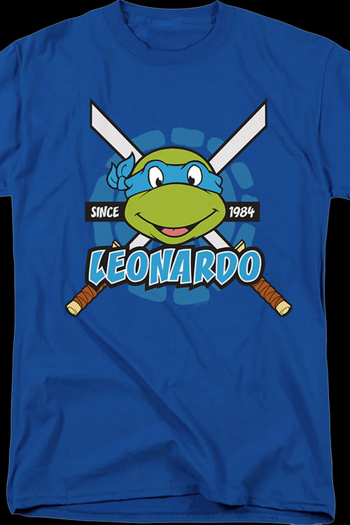 Blue Leonardo Since 1984 Teenage Mutant Ninja Turtles T-Shirtmain product image