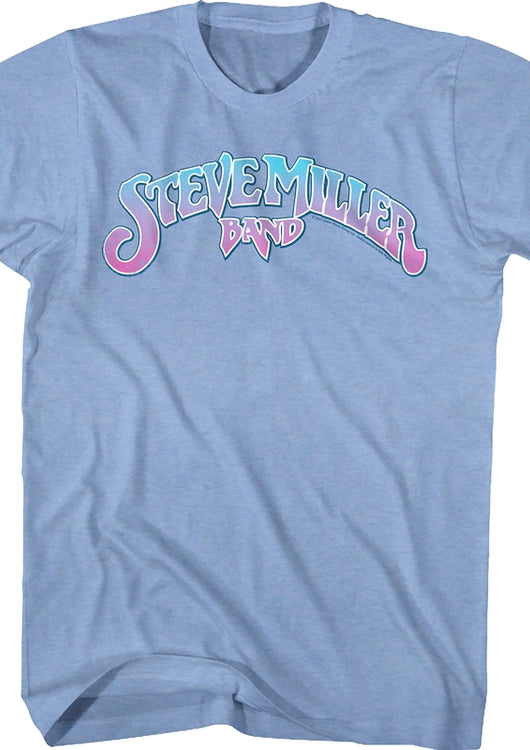 Blue Logo Steve Miller Band T-Shirt - main product image