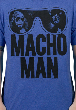 Blue Macho Man Shirt