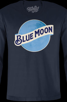 Blue Moon Logo Long Sleeve Shirt