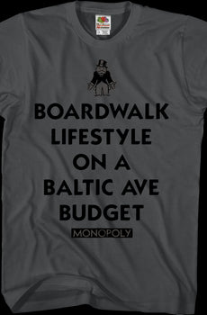 Boardwalk Lifestyle Monopoly T-Shirt