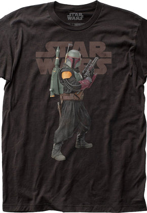Boba Fett Action Pose The Mandalorian Star Wars T-Shirt