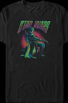 Boba Fett Colorful Clone Star Wars T-Shirt