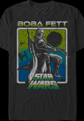 Boba Fett Galactic Bounty Hunter Star Wars T-Shirt