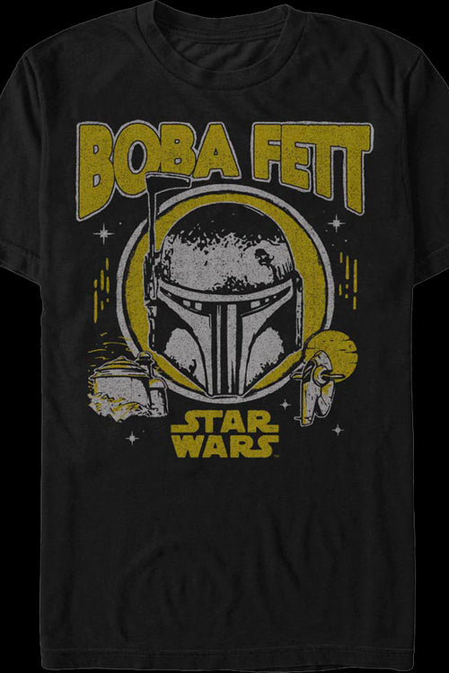 Boba Fett Helmet Star Wars T-Shirtmain product image