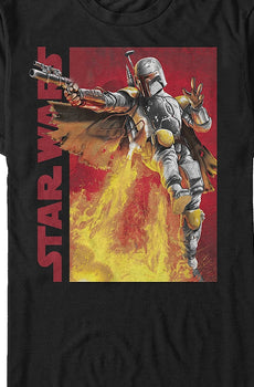 Boba Fett Jetpack Star Wars T-Shirt