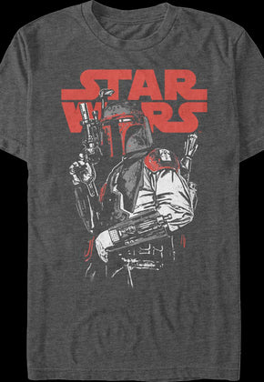 Boba Fett Legendary Bounty Hunter Star Wars T-Shirt